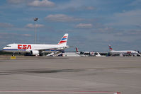Budapest Ferihegy International Airport, Budapest Hungary (BUD) - 3 CSA Aircraft at Budapest - by Yakfreak - VAP