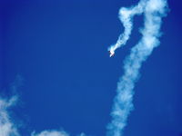 Wittman Regional Airport (OSH) - EAA 2008 AirVenture Daily Airshow Aerobatics-Lomcevak recovery - by Doug Robertson