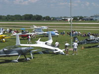 Wittman Regional Airport (OSH) - EAA AirVenture 2008-Scene from a Canon Camera tower - by Doug Robertson
