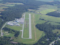 Akron Airport (9G3) - Looking down Rwy 7 on a quiet sunday morning - by Jim Uber