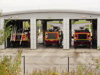 Manchester Airport, Manchester, England United Kingdom (EGCC) - The new Fire Station at EGCC - by Chris Hall