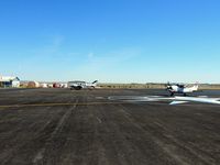 Fremont County Airport (1V6) - Ramp view - by Victor Agababov