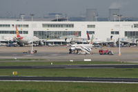 Brussels Airport, Brussels / Zaventem   Belgium (EBBR) - Pier -B-  southern apron - by Daniel Vanderauwera