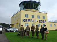 Kemble Airport, Kemble, England United Kingdom (EGBP) - 1940s Cloyhing was the order of the day at the Kemble 2008 battle of Britain Open Day - by Terry Fletcher