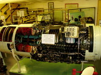 NONE Airport - Rolls Royce RA28 Avon jet engine on display at the Fenland & West Norfolk Aviation Museum - by chris hall