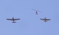 Elmsett Airport, Ipswich, England United Kingdom (EGST) - Formation arrival at Elmsett - by Simon Palmer