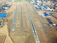 Centennial Airport (APA) - Centennial when passing to the west - by Victor Agababov