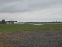 Peru Municipal Airport (I76) - Looking up runway 01 from the south - by IndyPilot63
