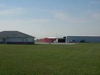 Frankfort Municipal Airport (FKR) - FBO and hangar buildings - by IndyPilot63