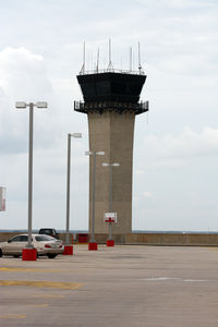 Tampa International Airport (TPA) - The control tower from the parking lots - by Timothy Aanerud