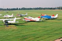 City Airport Manchester, Manchester, England United Kingdom (EGCB) - some more aircraft out on the airfeld at barton-uk. - by andy baker