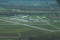 Region of Waterloo International Airport (Kitchener/Waterloo Regional Airport) - The Terminal, and hangers for Waterloo Airport - by Shawn Hathaway