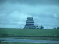 Halifax International Airport - Control Tower at Hailfax International - by John J. Boling