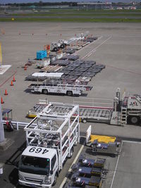Narita International Airport (New Tokyo), Narita, Chiba Japan (NRT) - Ground equipment  Tokyo - Narita Airport - by Henk Geerlings