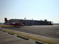 Granbury Regional Airport (GDJ) - FBO, Offices, & Maintenance Hangar - by Brad Benson N8419R