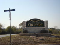 Granbury Regional Airport (GDJ) - Granbury Airport New Sign - by Brad Benson N8419R