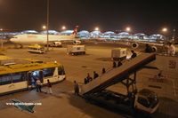 Hong Kong International Airport, Hong Kong Hong Kong (VHHH) - Disembarking Dragonair flight from Kaohsiung - by Michel Teiten ( www.mablehome.com )