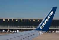 Barcelona International Airport, Barcelona Spain (BCN) - seen from Sky Europe 737-700 OM-NGA - by Yakfreak - VAP