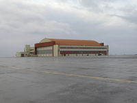 Keflavík International Airport (Flugstöð Leifs Eiríkssonar), Keflavík Iceland (BIKF) - Former US Navy hangar refurbished.Now FBO - by John J. Boling