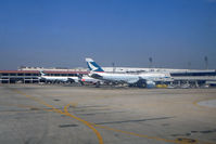 Xiamen Gaoqi International Airport - From Thai Airways A330 Cabin - by BigDaeng