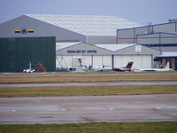 Manchester Airport, Manchester, England United Kingdom (EGCC) - Ocean Sky Jet Center - by chris hall