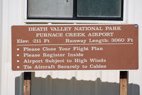 Furnace Creek Airport (L06) - At Death Valley - by Micha Lueck