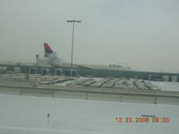 Salt Lake City International Airport (SLC) - Deicing at KSLC - by John J. Boling