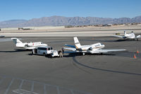 North Las Vegas Airport (VGT) - VGT Main Terminal Ramp - by Geoff Smith
