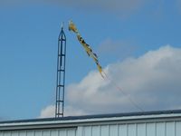 Hardin County Airport (I95) - The windsock has seen better days following yesterdays ~70 MPH wind storm. - by Bob Simmermon