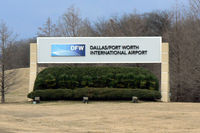Dallas/fort Worth International Airport (DFW) - Welcome to DFW - by Zane Adams