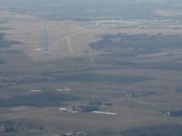 Mansfield Lahm Regional Airport (MFD) - Six miles out, below the glideslope for RWY 14 at Mansfield, Ohio - by Bob Simmermon