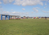 Lashenden/Headcorn Airport, Maidstone, England United Kingdom (EGKH) - View towards the airpark from the Museum - by Martin Browne