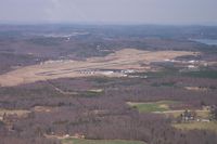 Stanly County Airport (VUJ) - Stanly County Airport from the southwest - by Jon Raines