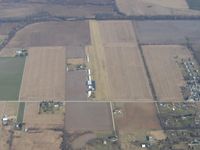 Mad River Inc Airport (I54) - Looking east from 5500' - by Bob Simmermon