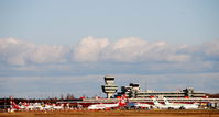 Tegel International Airport (closing in 2011), Berlin Germany (EDDT) - View to the busy parts of TXL - by Holger Zengler