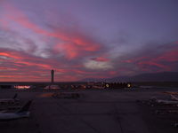 Salt Lake City International Airport (SLC) - FAA Tower taken from the Delta Ramp Tower - by Bob  McNary