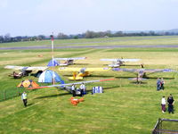 Wolverhampton Airport, Wolverhampton, England United Kingdom (EGBO) - the Auster display at the Easter Charity fly in - by Chris Hall