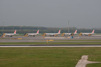 Vienna International Airport, Vienna Austria (VIE) - fleet of Niki airline - by Juergen Postl