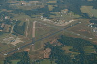 Tyler Pounds Regional Airport (TYR) - Over-flying KTYR - by C. Reetz Photography