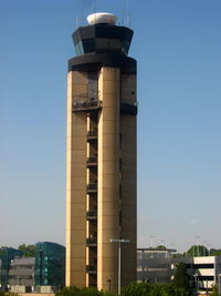 Charlotte/douglas International Airport (CLT) - The control tower - by Connor Shepard