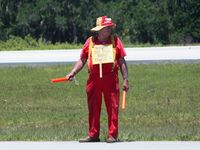 Lakeland Linder Regional Airport (LAL) - Ground Controller at Sun N Fun 2009 - Lakeland, Florida - by Bob Simmermon
