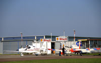 Dessau Airport - Dessau airport fuel station - by Holger Zengler