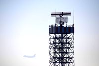 Leipzig/Halle Airport, Leipzig/Halle Germany (EDDP) - The old radar tower in dusty morning light - by Holger Zengler