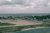 Kwajalein Airport - NAS Kwajalein photographed from C-118 - by jdvoss