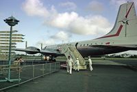 RNZAF Base Auckland - Brittannia prepares for flight to Nadi, Fiji December 1964 - by jdvoss