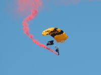 Lakeland Linder Regional Airport (LAL) - Army parachute team - by Bob Simmermon
