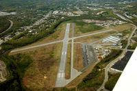 Fitchburg Municipal Airport (FIT) - Fitchburg Mun. Airport from a Cherokee - by Bruce Vinal