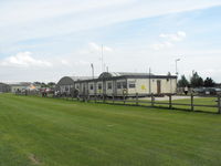 Old Buckenham Airport, Norwich, England United Kingdom (EGSV) - ATC and Cafe buildings - by keith sowter