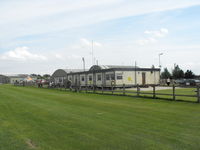 Old Buckenham Airport - ATC and Cafe buildings - by keith sowter