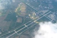 Fort Wayne International Airport (FWA) - Through the clouds from 10,000' - by Bob Simmermon